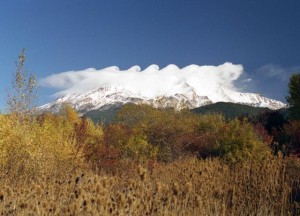 Cloud Wave Cloud Wave, lenticular clouds, Mt. Shasta