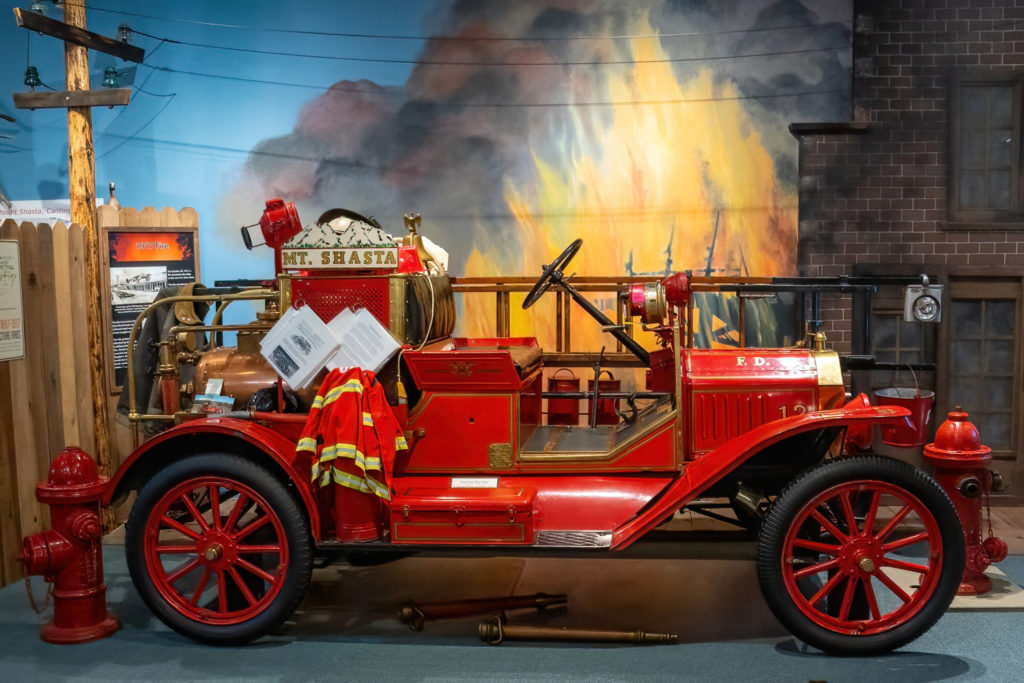 Exhibit: Mt. Shasta Fire Truck photo