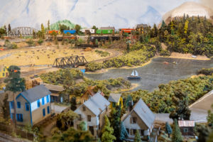Exhibit: The Trains of Mt. Shasta - Diorama photo